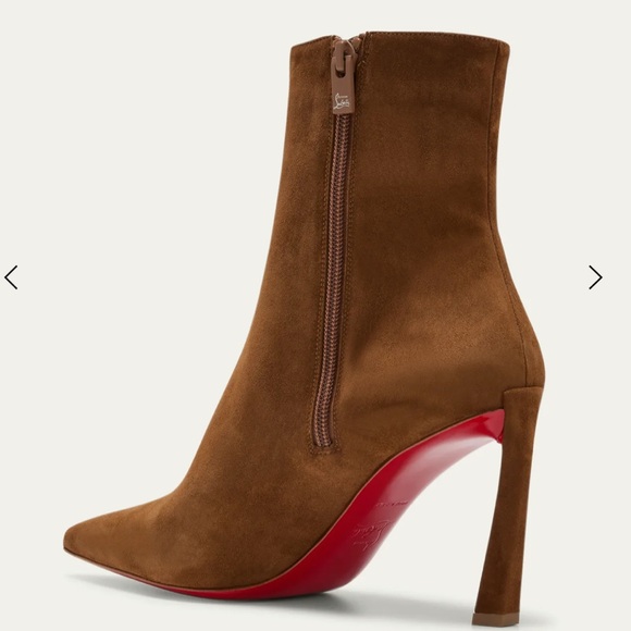 NWT CHRISTIAN LOUBOUTIN SUEDE BOOTY - Picture 2 of 10
